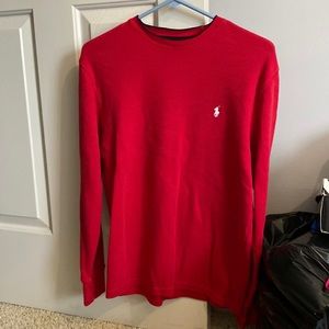 Red Polo Ralph Lauren Men’s Long Sleeve